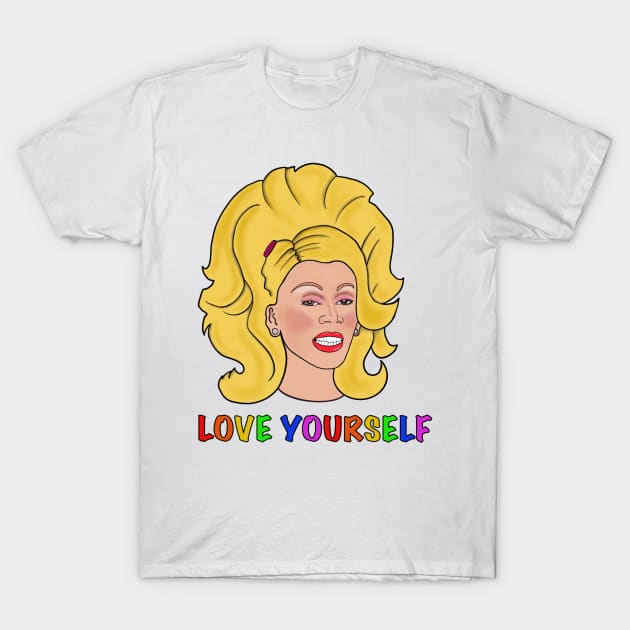 Love yourself T-Shirt by RenzArt